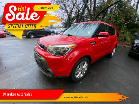 2015 Kia Soul for sale at Cherokee Auto Sales in Acworth GA