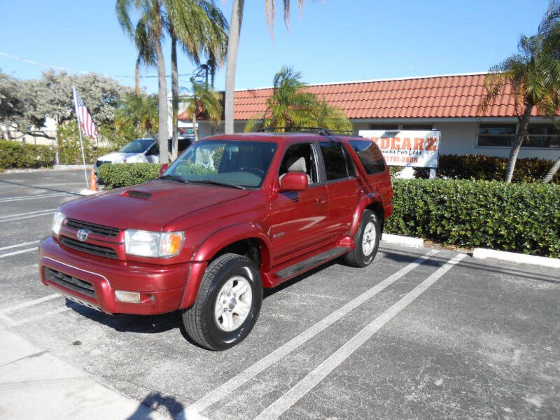 2002 Toyota 4Runner for sale at Uzdcarz Inc. in Pompano Beach FL