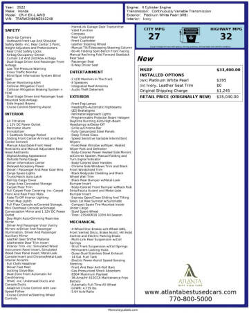 2022 Honda CR-V EX-L