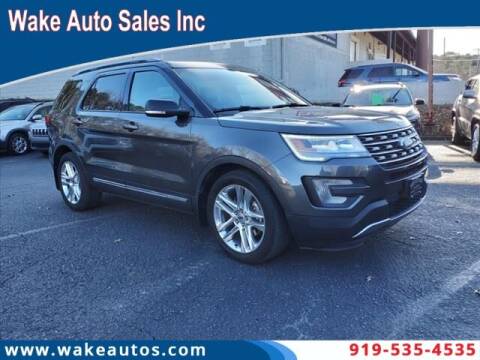2017 Ford Explorer for sale at Wake Auto Sales Inc in Raleigh NC