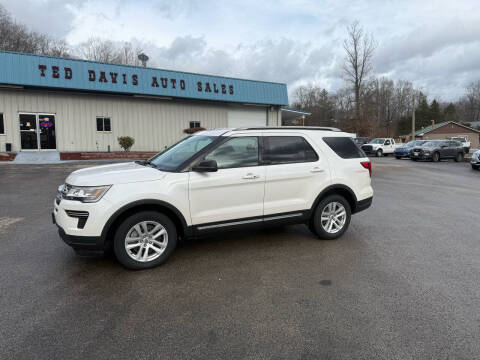 2019 Ford Explorer for sale at Ted Davis Auto Sales in Riverton WV