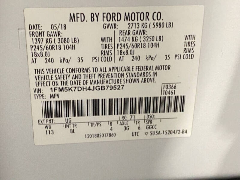 2018 Ford Explorer XLT