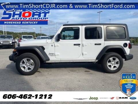 2020 Jeep Wrangler Unlimited for sale at Tim Short Chrysler Dodge Jeep RAM Ford of Morehead in Morehead KY