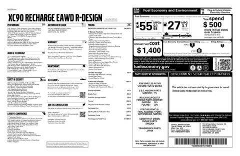 2022 Volvo XC90 Recharge T8 R-Design