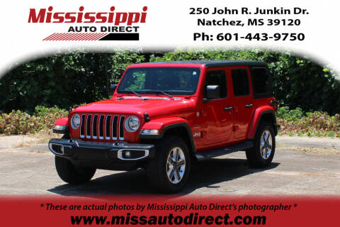 2020 Jeep Wrangler Unlimited for sale at Auto Group South - Mississippi Auto Direct in Natchez MS