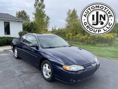 2002 Chevrolet Monte Carlo for sale at IJN Automotive Group LLC in Reynoldsburg OH