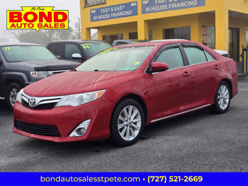 2012 Toyota Camry for sale at Bond Auto Sales of St Petersburg in Saint Petersburg FL