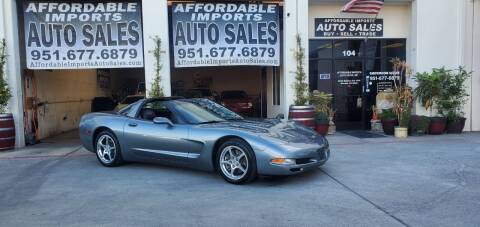 2004 Chevrolet Corvette for sale at Affordable Imports Auto Sales in Murrieta CA