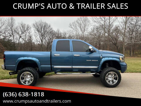 2006 Dodge Ram 2500 for sale at CRUMP'S AUTO & TRAILER SALES in Crystal City MO