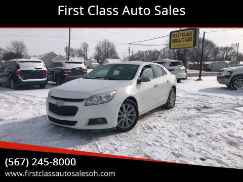 2014 Chevrolet Malibu for sale at First Class Auto Sales in Fostoria OH