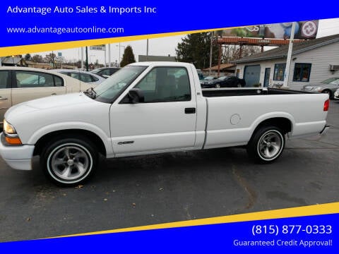 2000 Chevrolet S-10 for sale at Advantage Auto Sales & Imports Inc in Loves Park IL