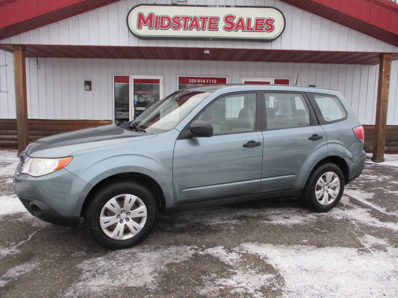 2009 Subaru Forester for sale at Midstate Sales in Foley MN