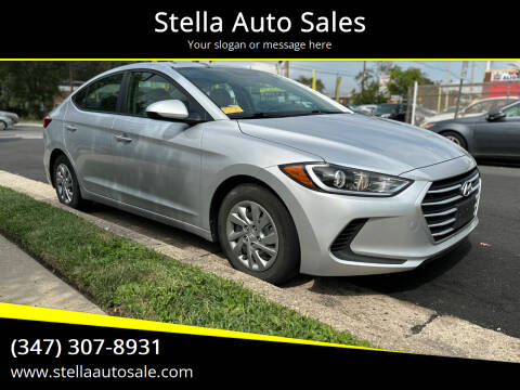 2018 Hyundai Elantra for sale at Stella Auto Sales in Linden NJ