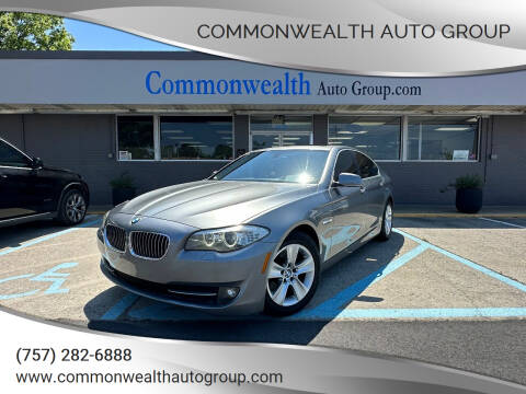 2013 BMW 5 Series for sale at Commonwealth Auto Group in Virginia Beach VA
