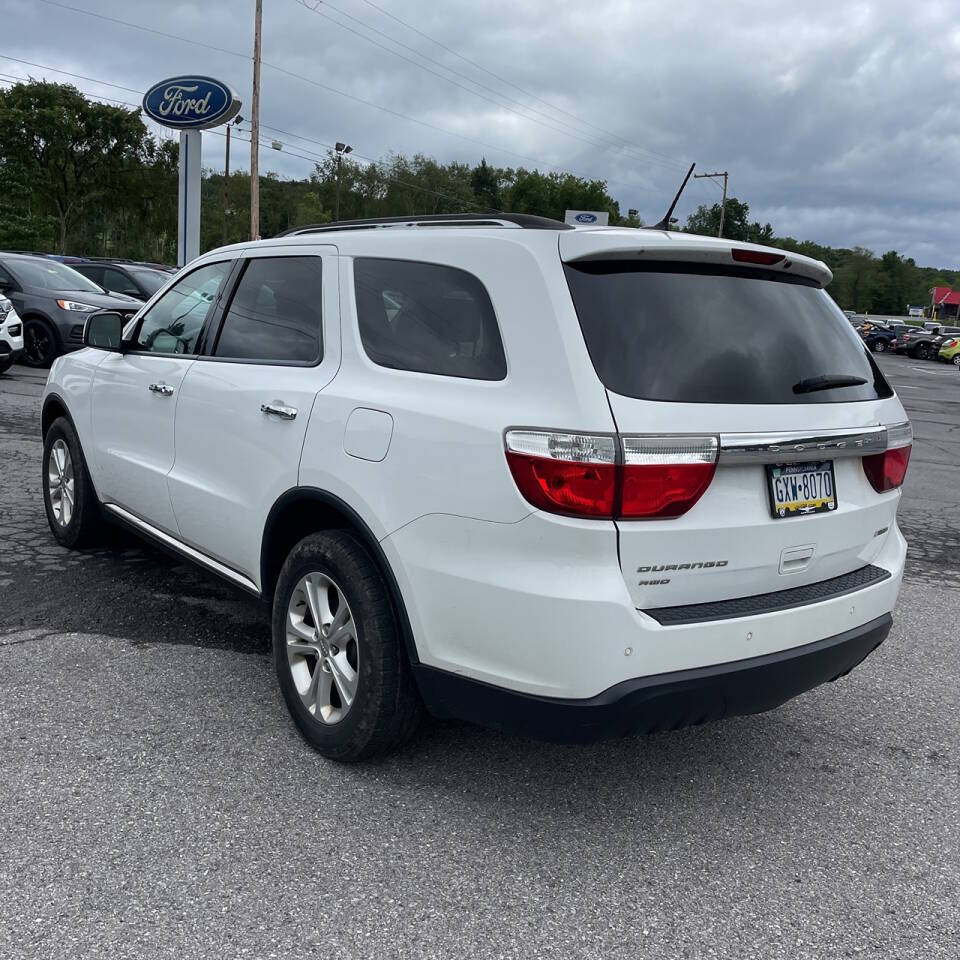 2013 Dodge Durango for sale at HEARTLAND AUTO SALES in Indianapolis, IN