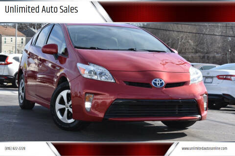 2013 Toyota Prius for sale at Unlimited Auto Sales in Kansas City MO