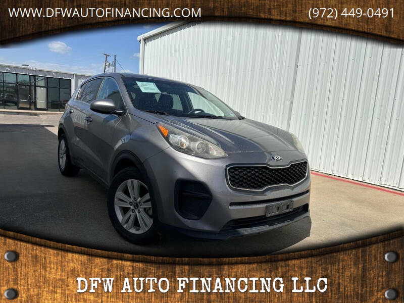 2019 Kia Sportage for sale at DFW AUTO FINANCING LLC in Dallas TX