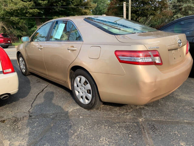 2010 Toyota Camry for sale at Chuckie Bizzarro's Fleetwing Auto in Erie, PA