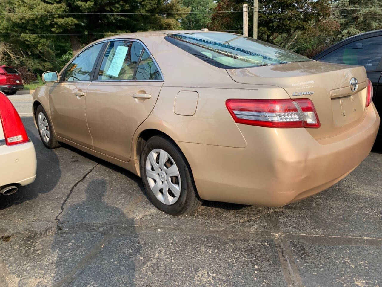 2010 Toyota Camry for sale at Chuckie Bizzarro's Fleetwing Auto in Erie, PA