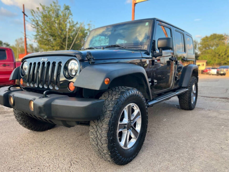 2012 Jeep Wrangler Unlimited for sale at J-R Auto Sales LLC in Houston, TX