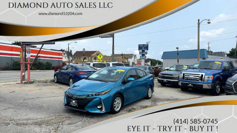 2017 Toyota Prius Prime for sale at DIAMOND AUTO SALES LLC in Milwaukee WI