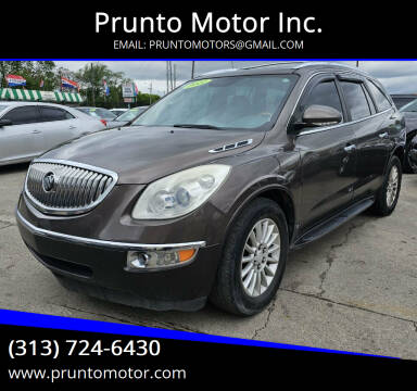 2011 Buick Enclave for sale at Prunto Motor Inc. in Dearborn MI