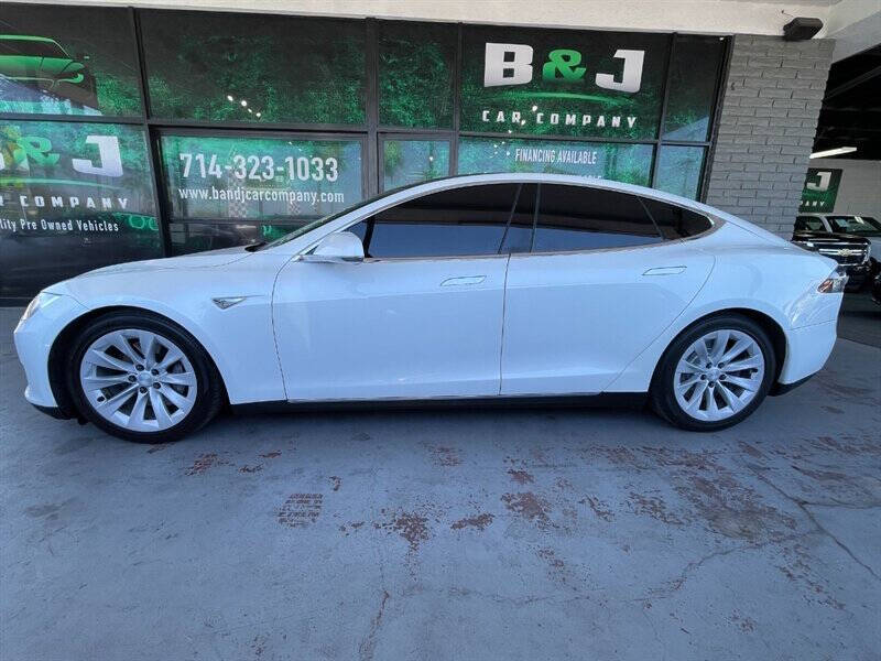 2012 Tesla Model S for sale at B & J Car Company in Orange, CA