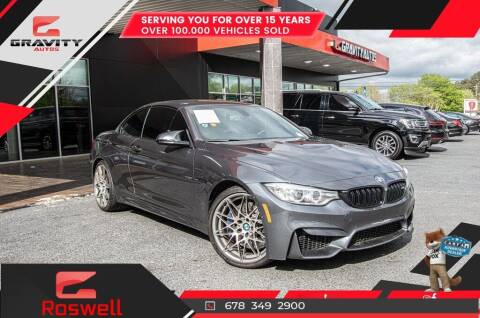 2017 BMW M4 for sale at Gravity Autos Roswell in Roswell GA