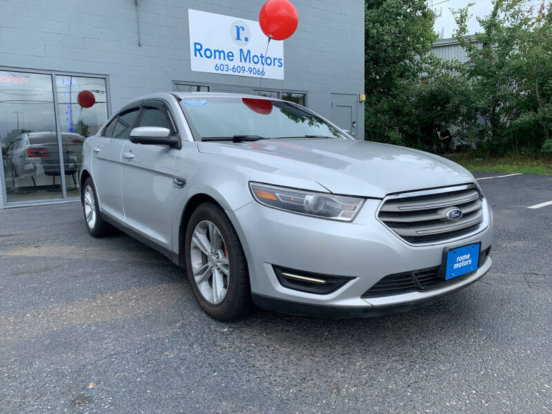 2015 Ford Taurus for sale at Rome Motors in Manchester NH