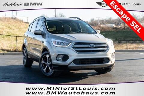 2018 Ford Escape for sale at Autohaus Group of St. Louis MO - 40 Sunnen Drive Lot in Saint Louis MO
