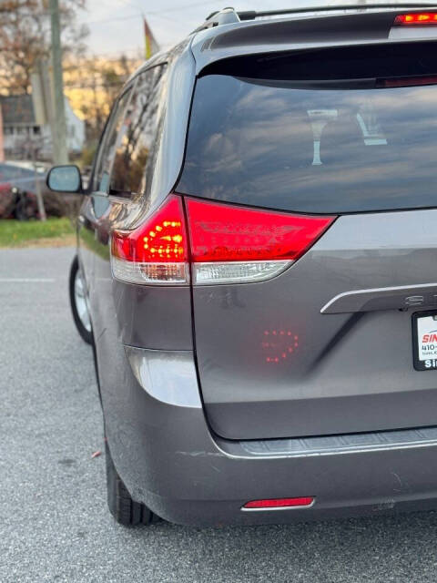 2011 Toyota Sienna for sale at Singh's Auto Sales in Jessup, MD