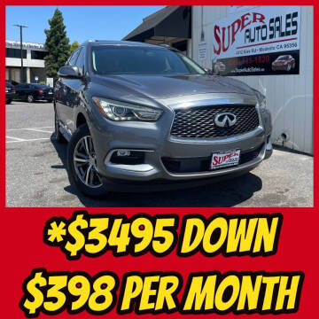 2016 Infiniti QX60 for sale at Super Auto Sales Modesto in Modesto CA