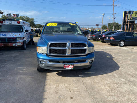 Dodge Ram 1500 For Sale in Beaumont TX Taylor Trading Co