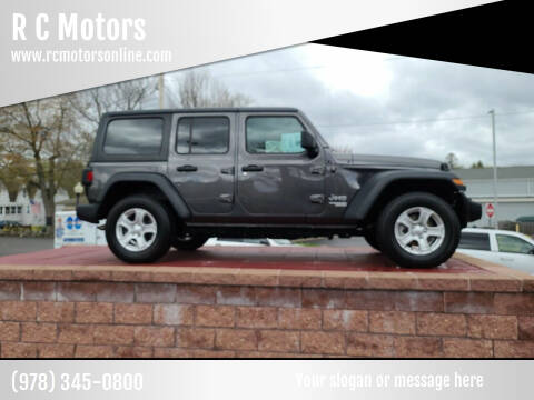 Jeep Wrangler Unlimited For Sale in Lunenburg, MA - R C Motors