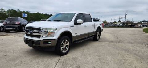 2018 Ford F-150 for sale at WHOLESALE AUTO GROUP in Mobile AL