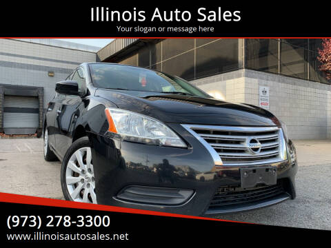 2013 Nissan Sentra for sale at Illinois Auto Sales in Paterson NJ