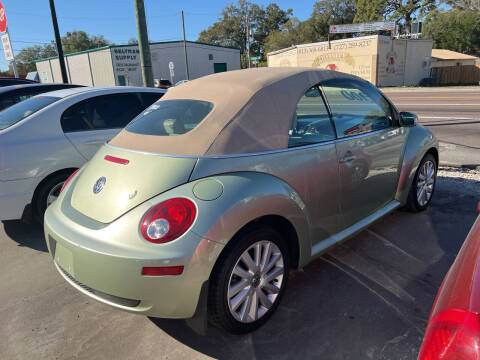 2008 Volkswagen New Beetle Convertible for sale at Bay Auto wholesale in Tampa FL
