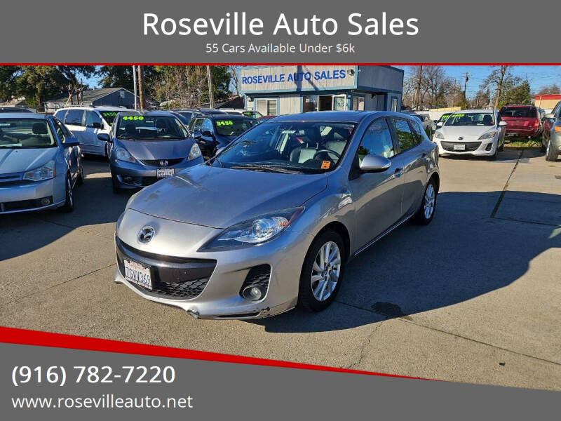 2013 Mazda MAZDA3 for sale at Roseville Auto Sales in Roseville CA