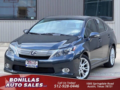 2010 Lexus HS 250h for sale at Bonillas Auto Sales in Austin TX