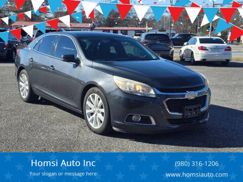 2014 Chevrolet Malibu for sale at Homsi Auto Inc in Kannapolis NC