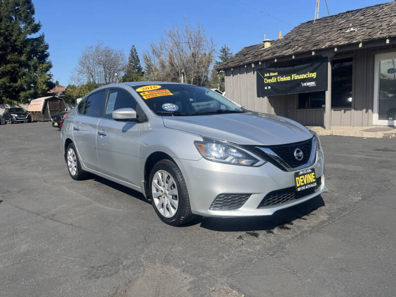 2016 Nissan Sentra for sale at Devine Auto Sales in Modesto CA