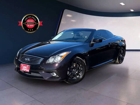 2014 Infiniti Q60 Convertible for sale at LUNA CAR CENTER in San Antonio TX