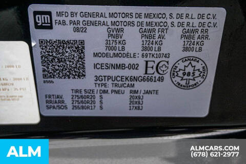 2022 GMC Sierra 1500