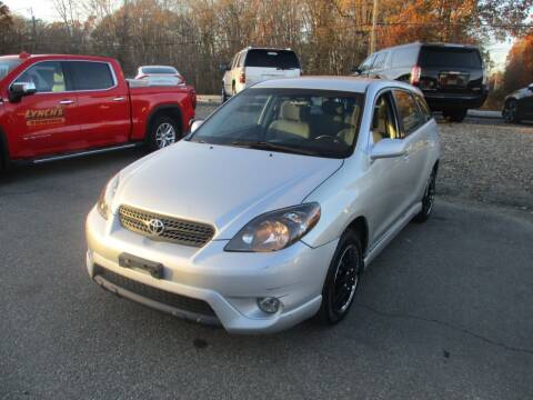 2005 Toyota Matrix for sale at Lynch's Auto - Cycle - Truck Center in Brockton MA