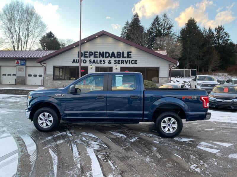 2015 Ford F-150 for sale at Dependable Auto Sales and Service in Binghamton NY