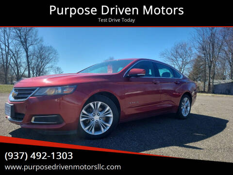 2014 Chevrolet Impala for sale at Purpose Driven Motors in Sidney OH