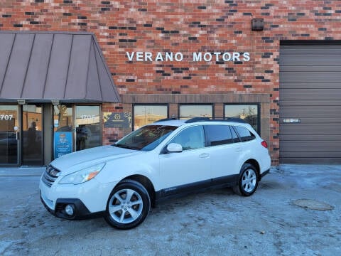 2014 Subaru Outback for sale at Verano Motors in Addison IL