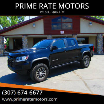 2022 Chevrolet Colorado for sale at PRIME RATE MOTORS in Sheridan WY