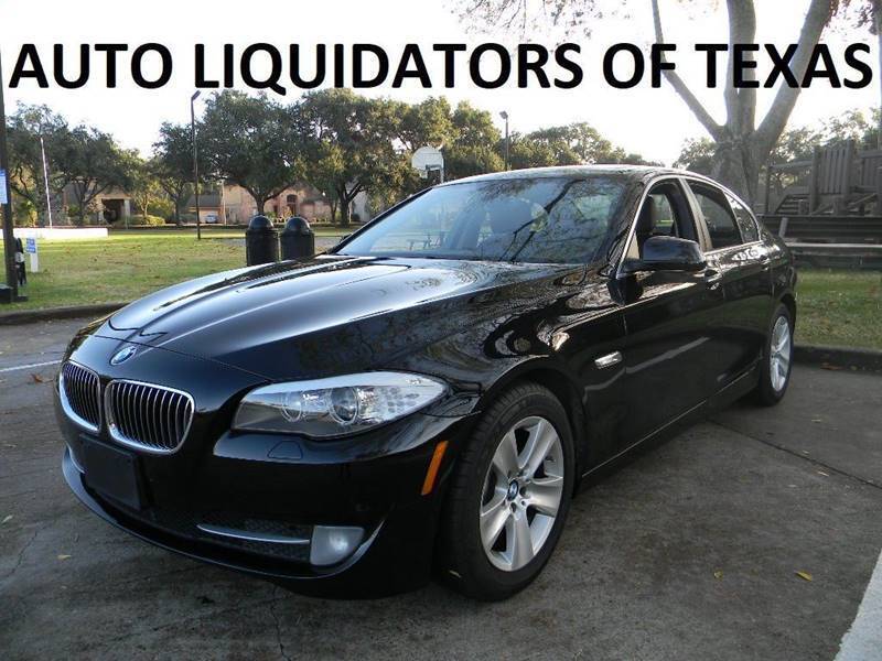 2013 BMW 5 Series for sale at AUTO LIQUIDATORS OF TEXAS in Richmond TX