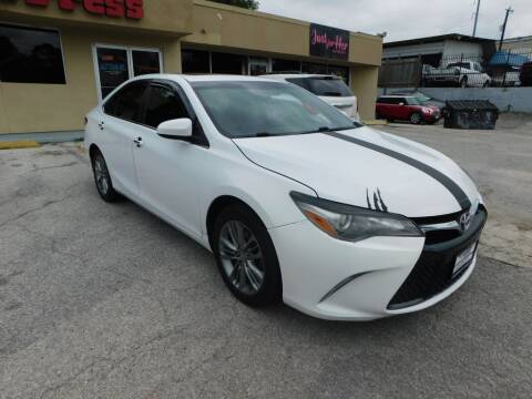 2015 Toyota Camry for sale at AMD AUTO in San Antonio TX